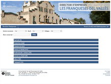 Tablet Screenshot of directoriempresesfranqueses.com